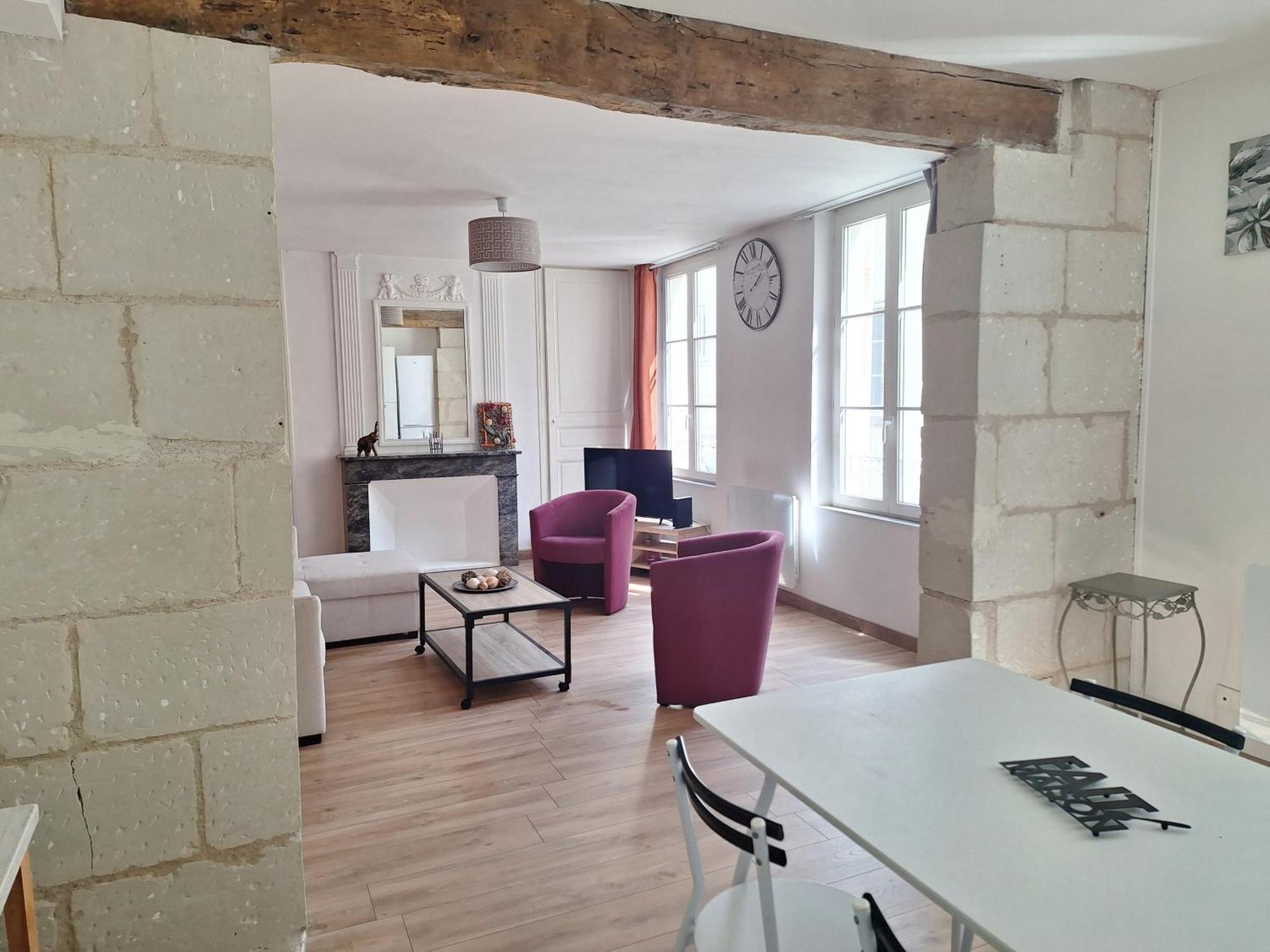 Bel Appartement 50M2 En Plein Centre De Saumur Εξωτερικό φωτογραφία
